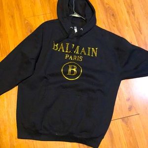 Small personal creation self made Balmain oversized hoodie